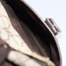 GUCCI GG Supreme Hand Bag PVC Beige Silver 140959 Auth ka4521-25