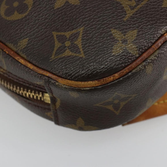 LOUIS VUITTON Monogram Pochette Gange Schoudertas M51870 LV Auth ka4522