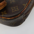 LOUIS VUITTON Monogram Pochette Gange Schoudertas M51870 LV Auth ka4522-17