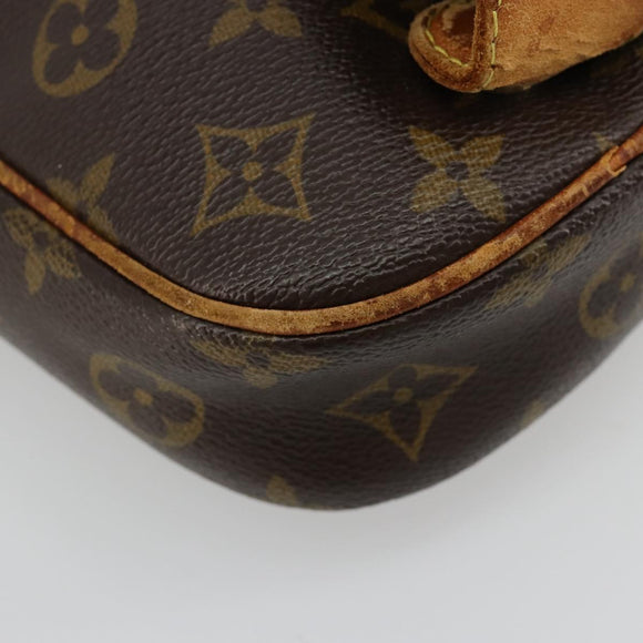 LOUIS VUITTON Monogram Pochette Gange Schoudertas M51870 LV Auth ka4522