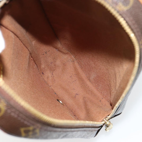 LOUIS VUITTON Monogram Pochette Gange Schoudertas M51870 LV Auth ka4522