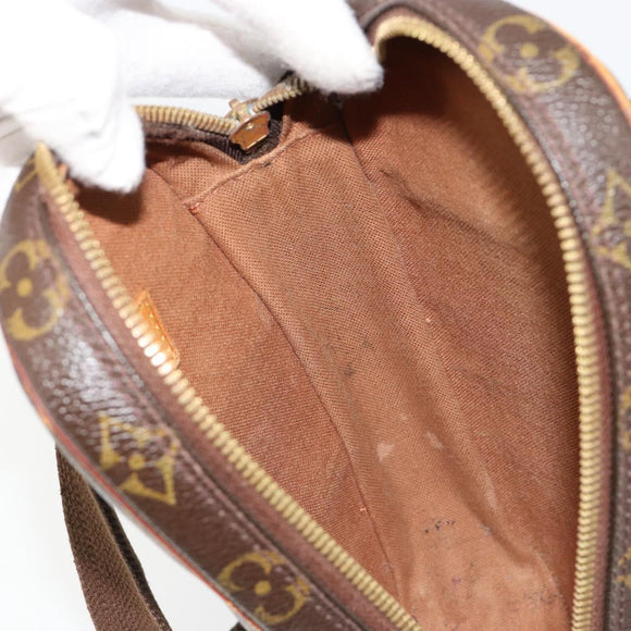 LOUIS VUITTON Monogram Pochette Gange Schoudertas M51870 LV Auth ka4522
