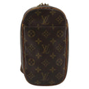 LOUIS VUITTON Monogram Pochette Gange Schoudertas M51870 LV Auth ka4522-13