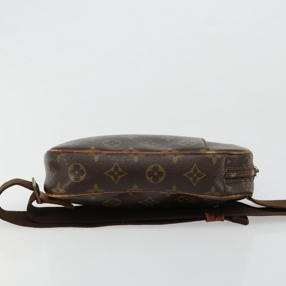 LOUIS VUITTON Monogram Pochette Gange Schoudertas M51870 LV Auth ka4522