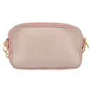 Miu Miu Shoulder Bag Leather Pink Gold Auth ka4524A-2