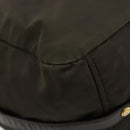 PRADA Shoulder Bag Nylon Khaki Gold Auth ka4528A-14
