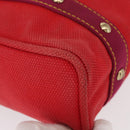 LOUIS VUITTON Antigua Cabas MM Tote Bag Red M40034 LV Auth ka453-9
