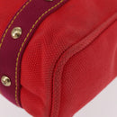LOUIS VUITTON Antigua Cabas MM Tote Bag Red M40034 LV Auth ka453-14