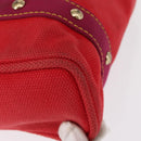 LOUIS VUITTON Antigua Cabas MM Tote Bag Red M40034 LV Auth ka453-15