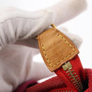 LOUIS VUITTON Antigua Cabas MM Tote Bag Red M40034 LV Auth ka453-18