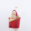 LOUIS VUITTON Antigua Cabas MM Tote Bag Red M40034 LV Auth ka453-22