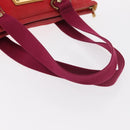 LOUIS VUITTON Antigua Cabas MM Tote Bag Red M40034 LV Auth ka453-7