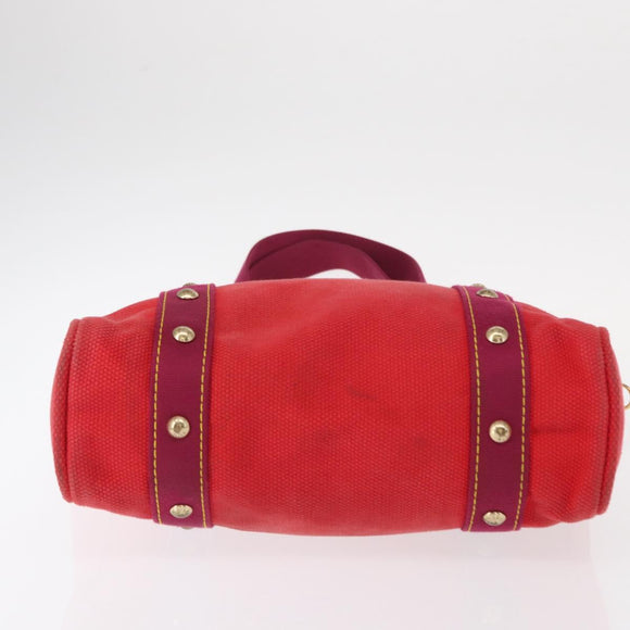 LOUIS VUITTON Antigua Cabas MM Tote Bag Red M40034 LV Auth ka453