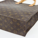 LOUIS VUITTON Monogram Sac Plat Hand Bag M51140 LV Auth ka4531-9