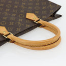 LOUIS VUITTON Monogram Sac Plat Hand Bag M51140 LV Auth ka4531-7