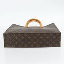 LOUIS VUITTON Monogram Sac Plat Hand Bag M51140 LV Auth ka4531-5