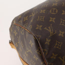 LOUIS VUITTON Monogram Keepall Bandouliere 55 Boston Bag M41414 LV Auth ka4532-16