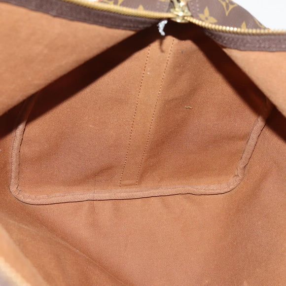 LOUIS VUITTON Monogram Keepall Bandouliere 55 Boston Bag M41414 LV Auth ka4532