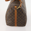 LOUIS VUITTON Monogram Keepall Bandouliere 55 Boston Bag M41414 LV Auth ka4532-3