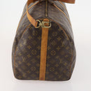 LOUIS VUITTON Monogram Keepall Bandouliere 55 Boston Bag M41414 LV Auth ka4532-4