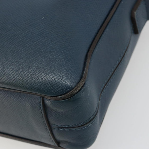 LOUIS VUITTON Taiga Porte Documents Business PDB Tasche Blau M30645 LV Auth ka4533