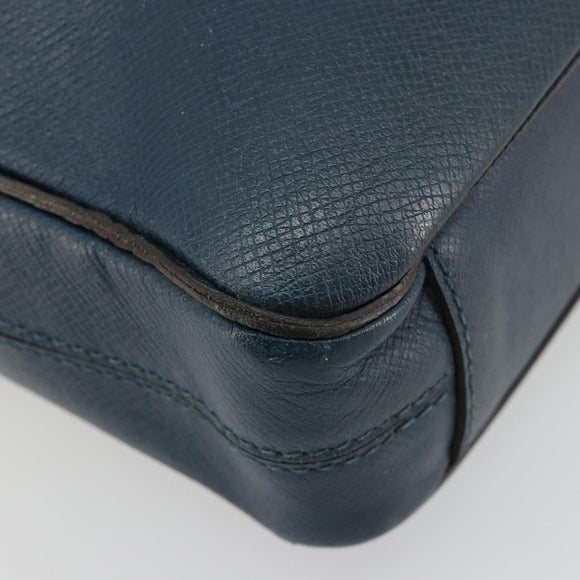 LOUIS VUITTON Taiga Porte Documents Business PDB Tasche Blau M30645 LV Auth ka4533