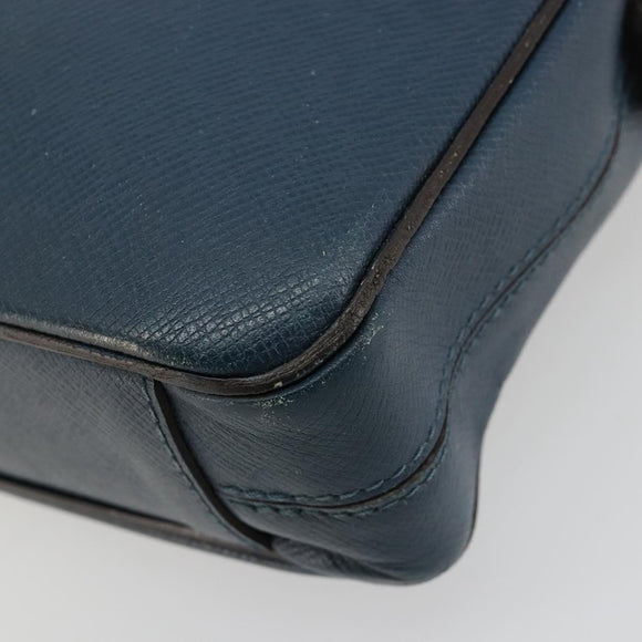 LOUIS VUITTON Taiga Porte Documents Business PDB Tasche Blau M30645 LV Auth ka4533
