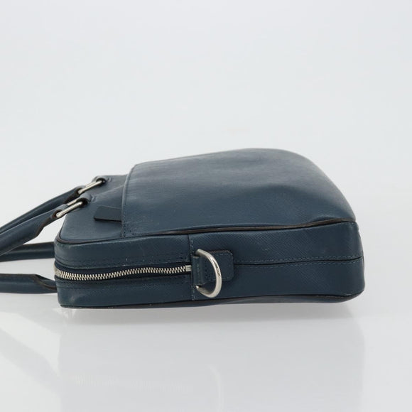 LOUIS VUITTON Taiga Porte Documents Business PDB Tasche Blau M30645 LV Auth ka4533