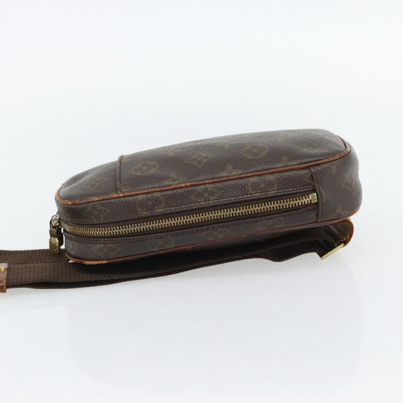 LOUIS VUITTON Monogram Pochette Gange Shoulder Bag M51870 LV Auth ka4534