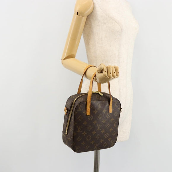 LOUIS VUITTON Monogram Spontini Hand Bag M47500 LV Auth ka4538
