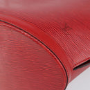 LOUIS VUITTON Epi Saint Jacques Shopping Shoulder Bag Red M52277 LV Auth ka454-14