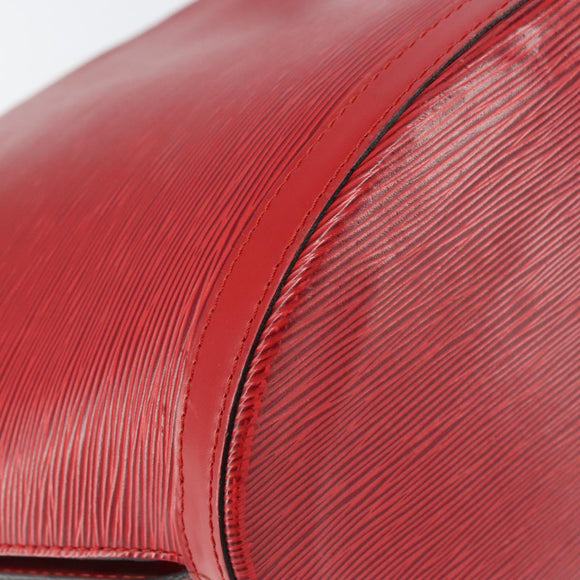 LOUIS VUITTON Epi Saint Jacques Shopping Shoulder Bag Red M52277 LV Auth ka454