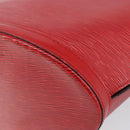 LOUIS VUITTON Epi Saint Jacques Shopping Shoulder Bag Red M52277 LV Auth ka454-16