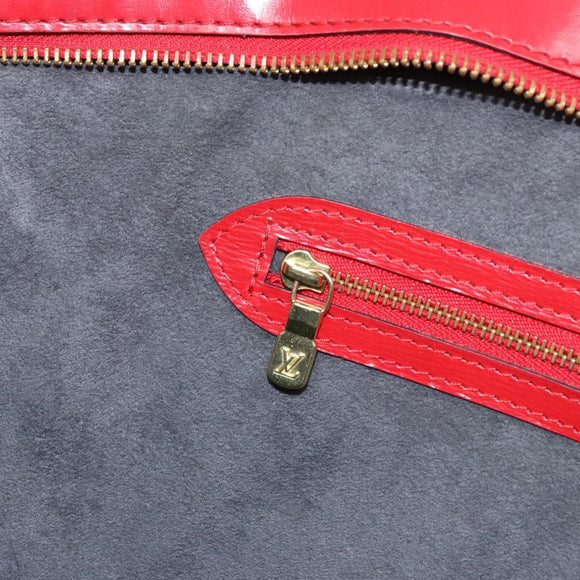 LOUIS VUITTON Epi Saint Jacques Shopping Shoulder Bag Red M52277 LV Auth ka454