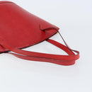 LOUIS VUITTON Epi Saint Jacques Shopping Shoulder Bag Red M52277 LV Auth ka454-7
