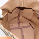 Burberry Nova Check Handtasche Canvas Beige Gold Authentisch ka4541-16