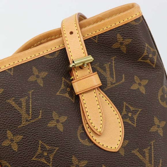 LOUIS VUITTON Monogram Bucket PM Shoulder Bag M42238 LV Auth ka4543