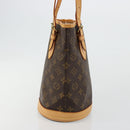 LOUIS VUITTON Monogram Bucket PM Shoulder Bag M42238 LV Auth ka4543-3