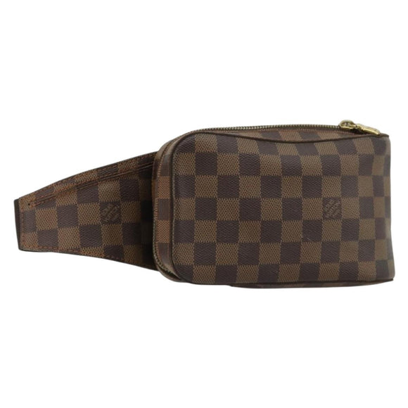 LOUIS VUITTON Damier Ebene Geronimos Shoulder Bag N51994 LV Auth ka4546A
