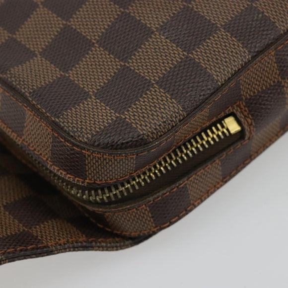 LOUIS VUITTON Damier Ebene Geronimos Shoulder Bag N51994 LV Auth ka4546A