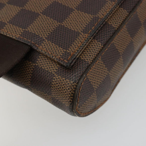 LOUIS VUITTON Damier Ebene Geronimos Shoulder Bag N51994 LV Auth ka4546A