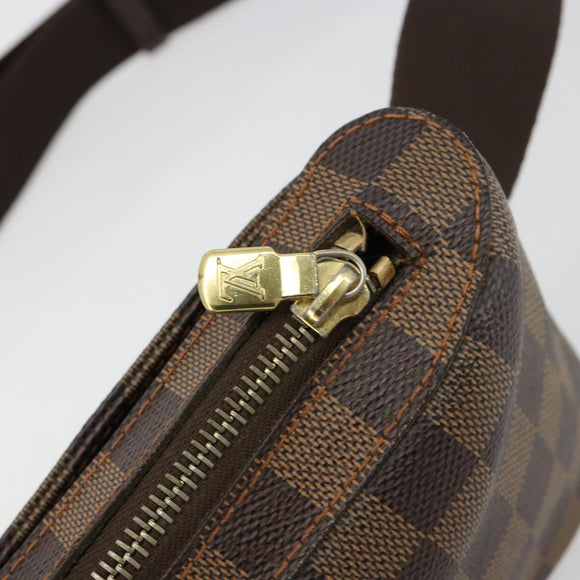 LOUIS VUITTON Damier Ebene Geronimos Shoulder Bag N51994 LV Auth ka4546A