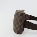 LOUIS VUITTON Damier Ebene Geronimos Shoulder Bag N51994 LV Auth ka4546A-4