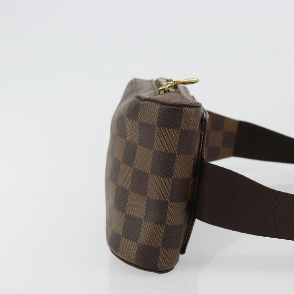 LOUIS VUITTON Damier Ebene Geronimos Shoulder Bag N51994 LV Auth ka4546A