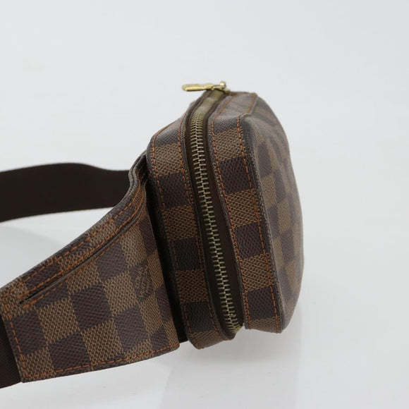 LOUIS VUITTON Damier Ebene Geronimos Shoulder Bag N51994 LV Auth ka4546A
