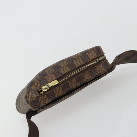LOUIS VUITTON Damier Ebene Geronimos Shoulder Bag N51994 LV Auth ka4546A