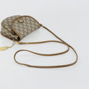 GUCCI GG Plus Supreme Shoulder Bag PVC Beige Gold Auth ka4547-7