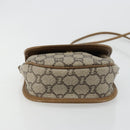 GUCCI GG Plus Supreme Shoulder Bag PVC Beige Gold Auth ka4547-5