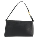 LOUIS VUITTON Epi Pochette Accessoires Accessory Pouch Black M52982 Auth ka4548A-1