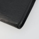 LOUIS VUITTON Epi Pochette Accessoires Accessory Pouch Black M52982 Auth ka4548A-16